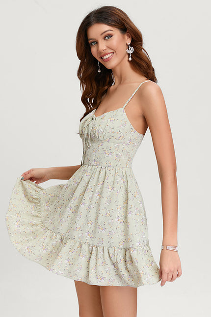 Robe Trapèze Brise De Printemps - gallery 1