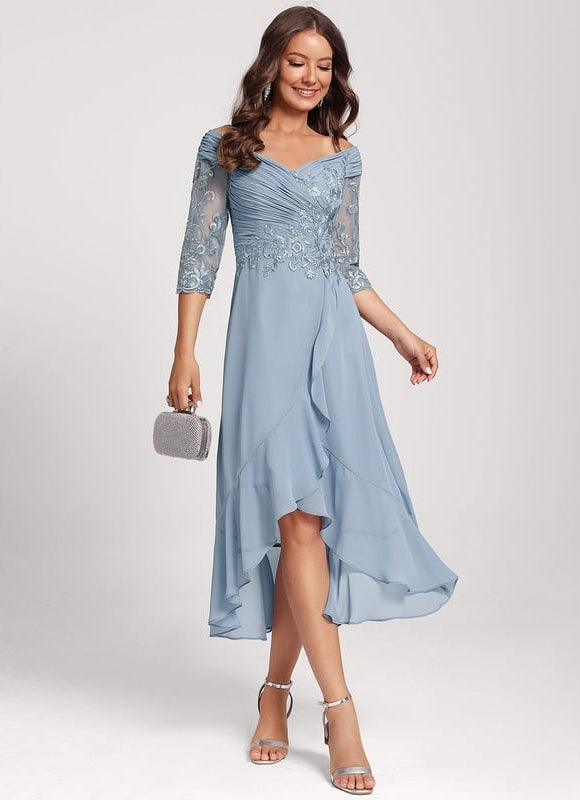 Robe Trapèze Lueur De Soirée - gallery 4