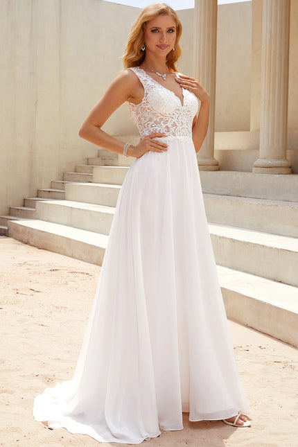 Robe Trapèze Éthérée Satinée - gallery 7