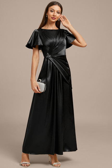 Robe Trapèze Élégante Fluide - gallery 5