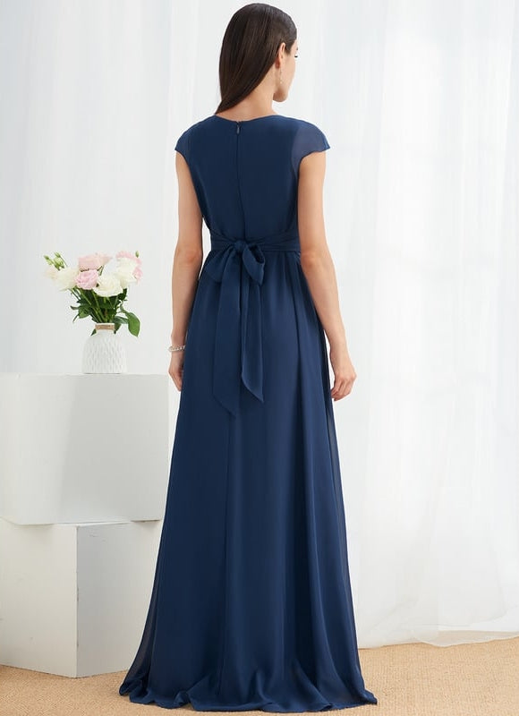 Robe Trapèze Fluide Asymétrique - gallery 5