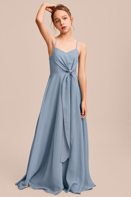 Robe Trapèze Vert Doux Éclat - gallery 4