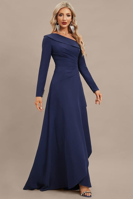 Robe Trapèze Col Unique Fluidité - gallery 4