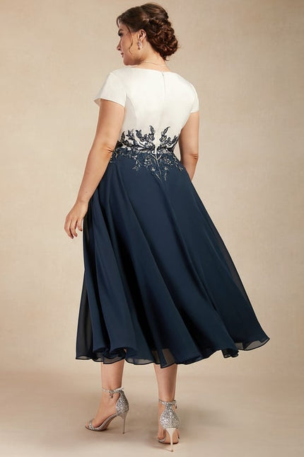 Robe Trapèze Satin Chic Flottant - gallery 7