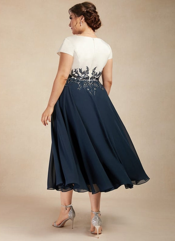 Robe Trapèze Satin Chic Flottant - gallery 7