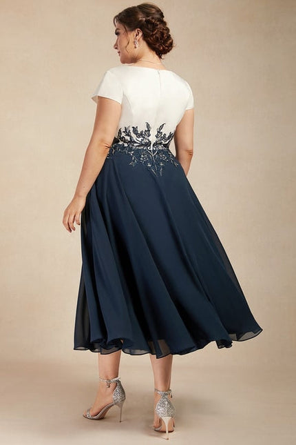 Robe Trapèze Satin Chic Flottant - gallery 7