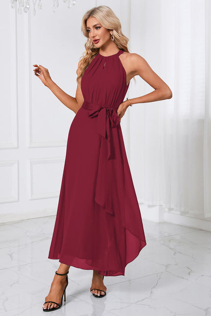 Robe Trapèze Chiffon Maxi - gallery 9