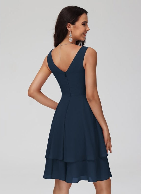 Robe Trapèze Éclats De Velvet Rose - gallery 2