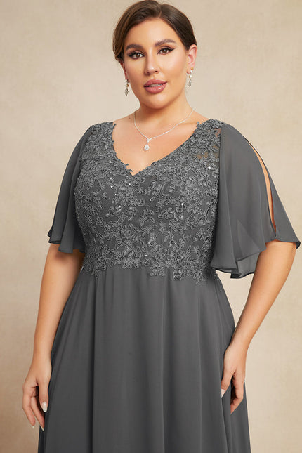 Robe Trapèze Satinée Étoilée - gallery 9