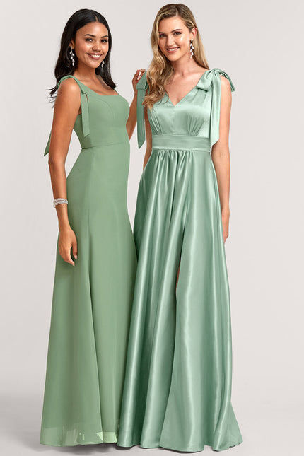 Robe Trapèze Élégance Satinée - gallery 1