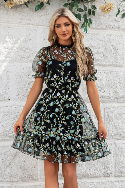 Robe Trapèze Botanique Chic