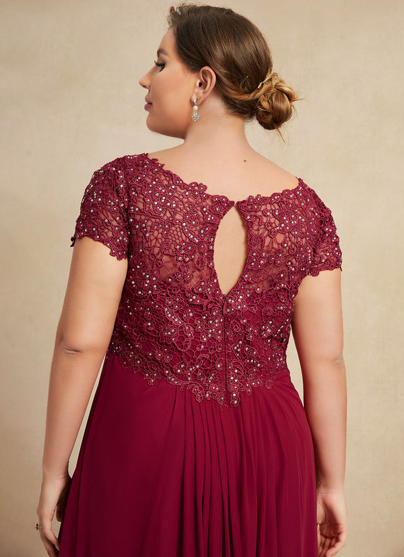 Robe Trapèze Rouge Velours Chic - gallery 8