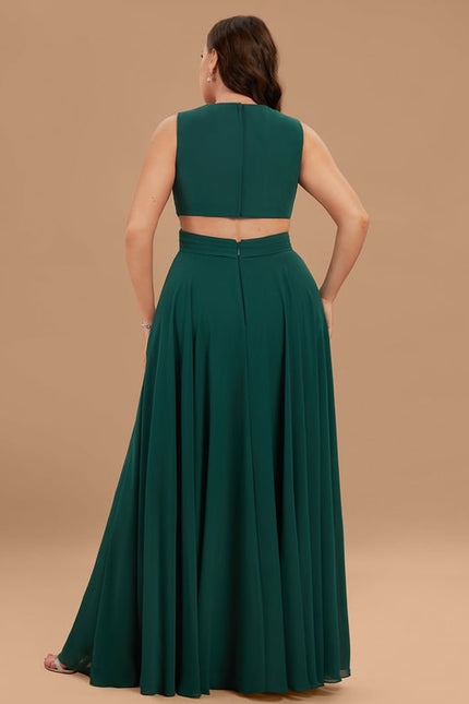 Robe Trapèze Élégante Mousseline - gallery 9
