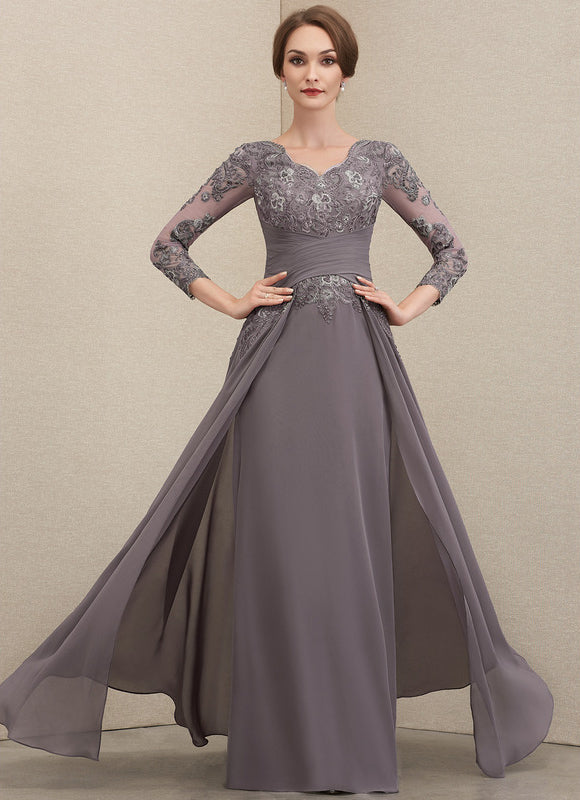 Robe Trapèze Gris Élégance Drapée
