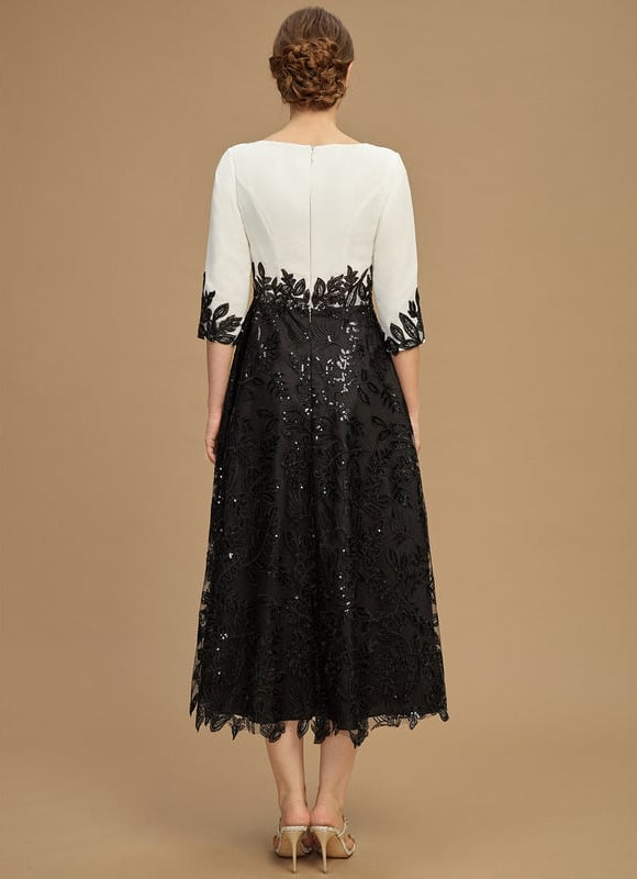 Robe Trapèze Éclat De Velours - gallery 2