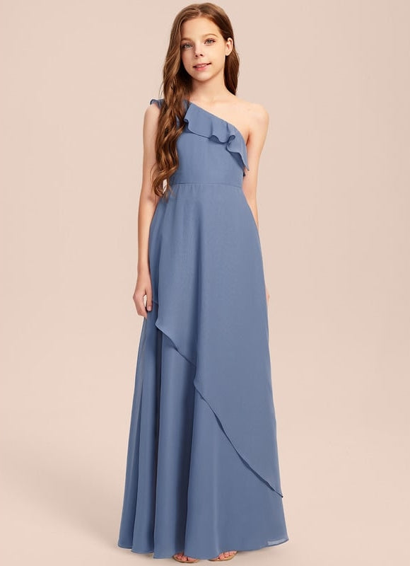 Robe Trapèze Verte Évanescente - gallery 6