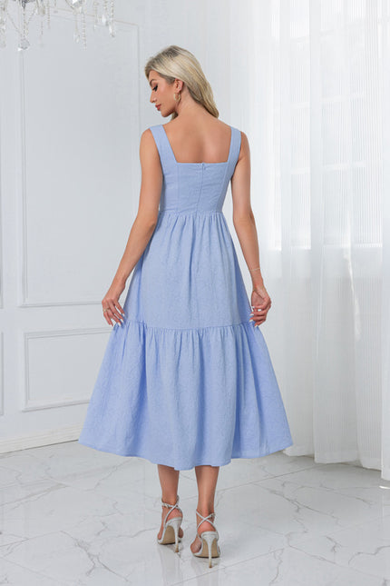 Robe Trapeze Volant - gallery 2