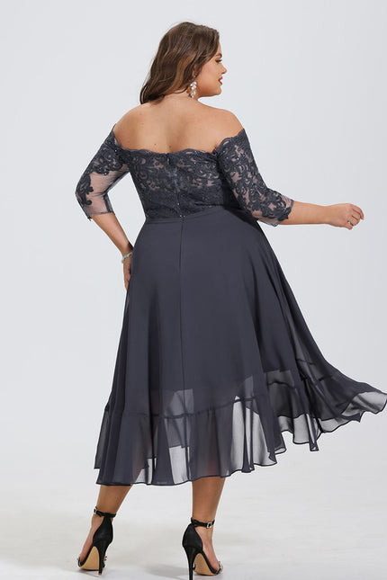 Robe Trapèze Lueur De Soirée - gallery 8