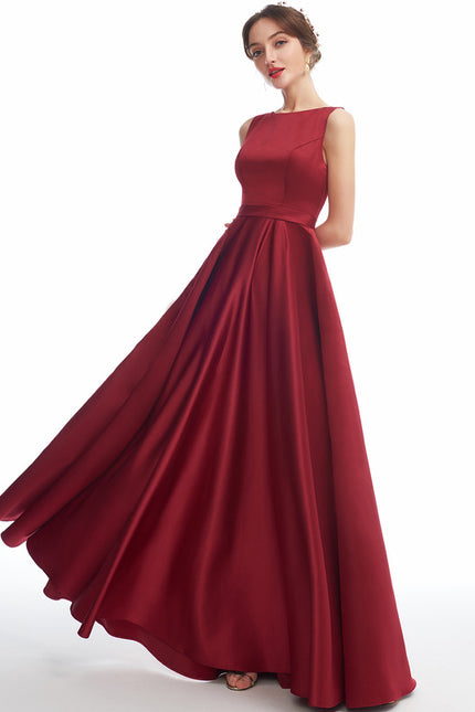 Robe Trapèze Rouge Opulent