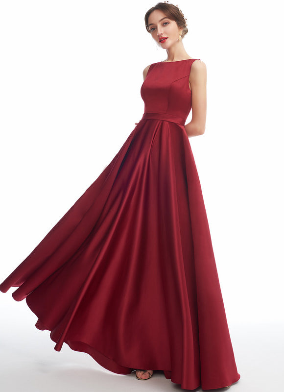 Robe Trapèze Rouge Opulent