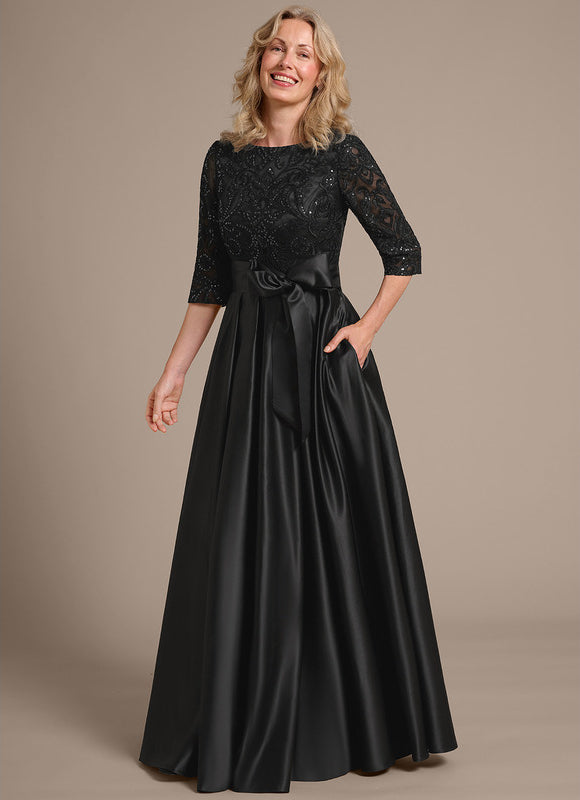 Robe Trapèze Mère Élégante