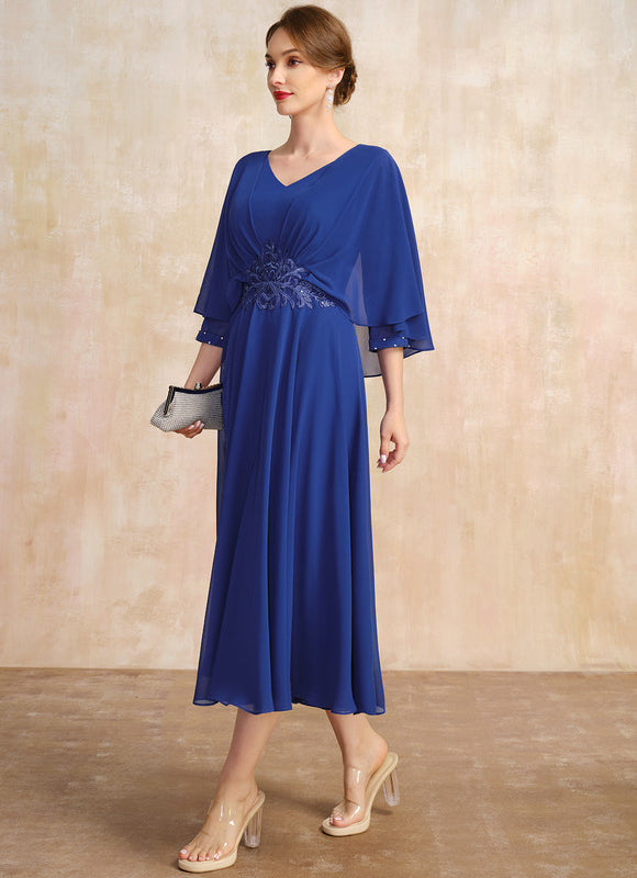 Robe Trapèze Lueur De Grâce - gallery 2