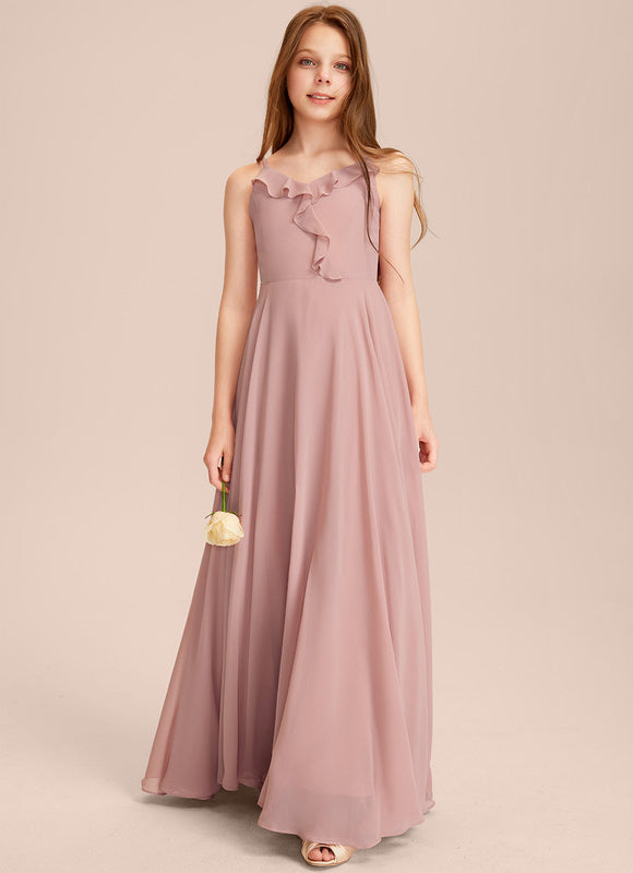 Robe Trapèze Vert Doux Éclat - gallery 3