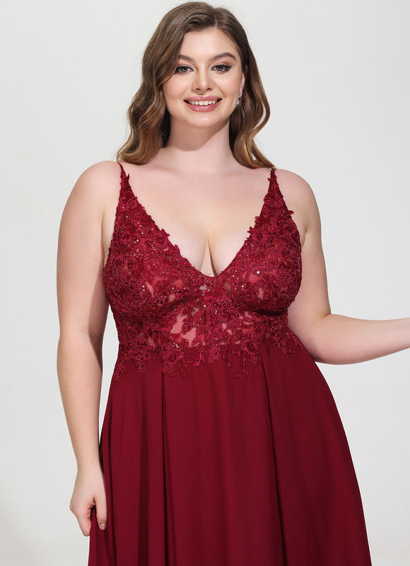Robe Trapèze Éclat Rosé Flottant - gallery 9