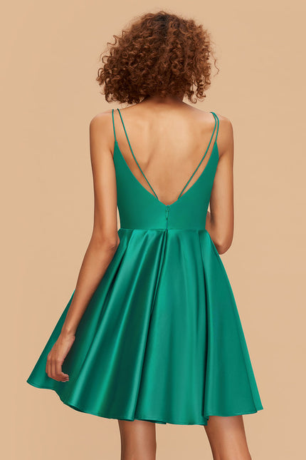 Robe Trapèze Nuit Satinée - gallery 4