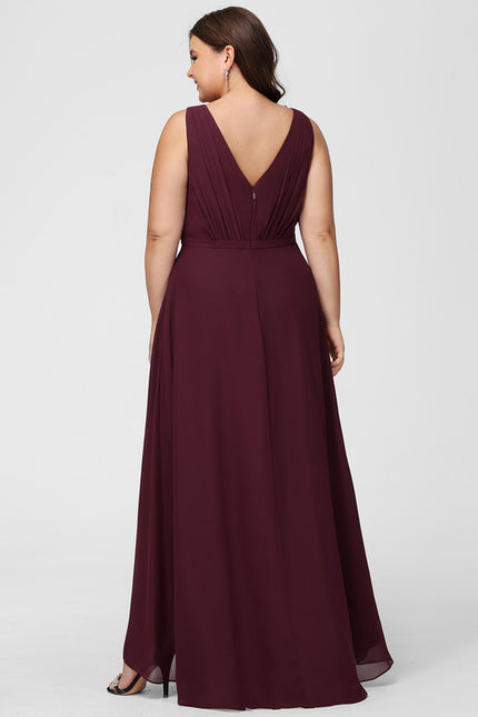 Robe Trapèze Aérienne Vert Pâle - gallery 7