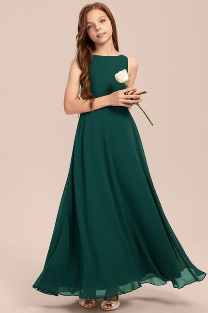 Robe Trapèze Bleu Doux Éclat - gallery 2