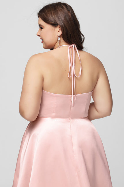 Robe Trapèze Satin Royal - gallery 7
