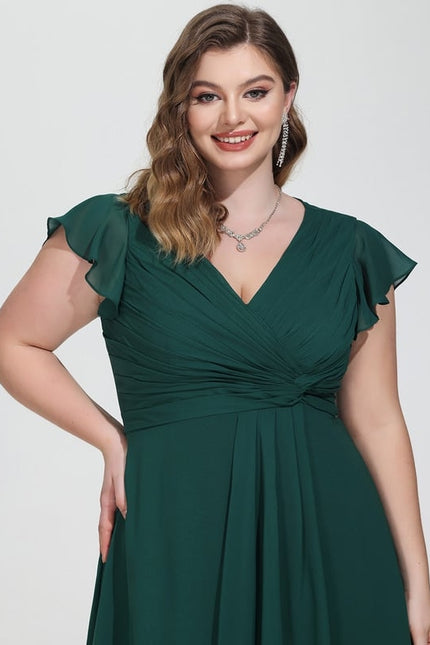 Robe Trapèze Drapé Élégant Chic - gallery 9