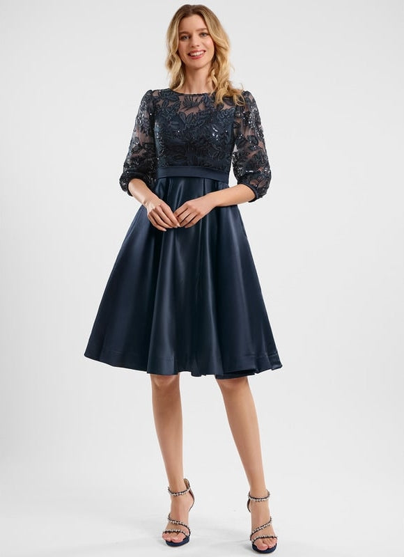 Robe Trapèze Élégance Éphémère - gallery 1