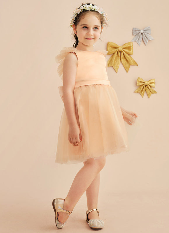 Robe Trapèze Tulle Enfant - gallery 1