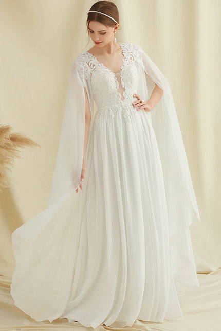 Robe Trapèze Éthérée Lumineuse - gallery 1