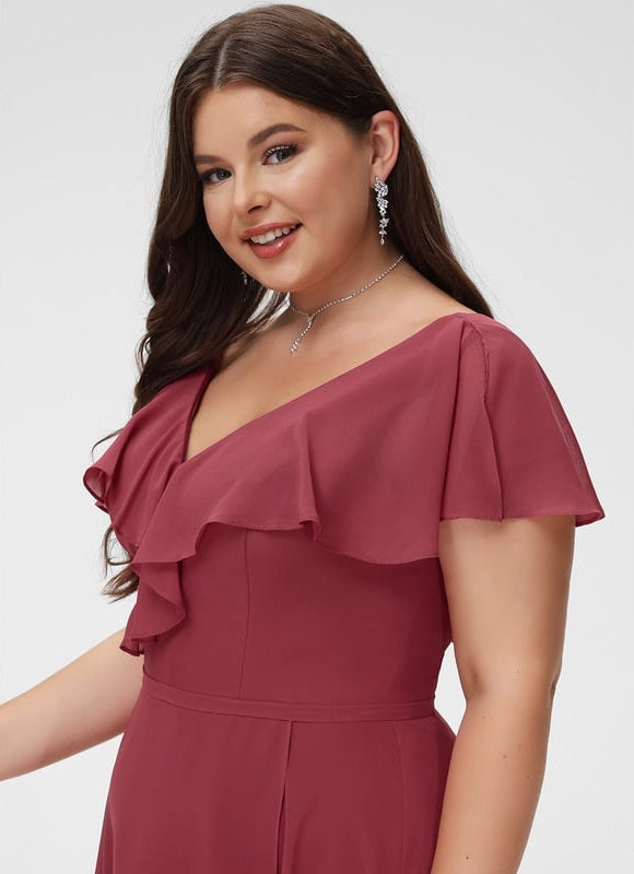 Robe Trapèze Fluide Asymétrique - gallery 9