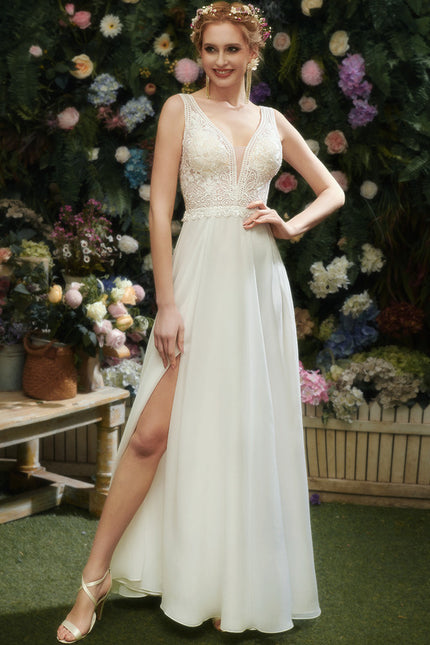 Robe Trapèze Éthérée Lumineuse - gallery 3