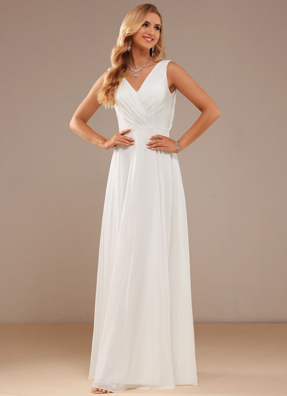 Robe Trapèze Éblouissante Aérienne - gallery 1