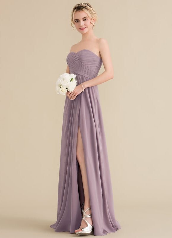 Robe Trapèze Éclat De Lavande - gallery 2