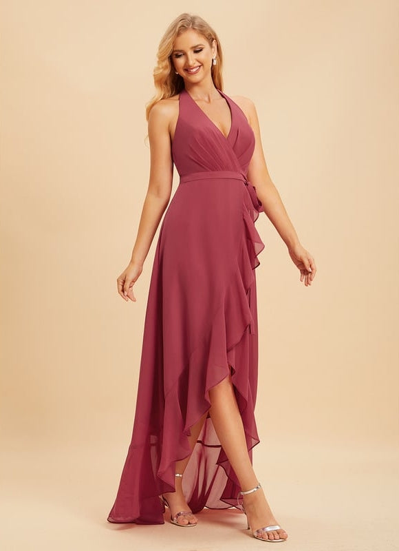 Robe Trapèze Chiffon Éthérée - gallery 1