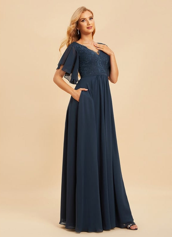 Robe Trapèze Chic Satinée - gallery 2