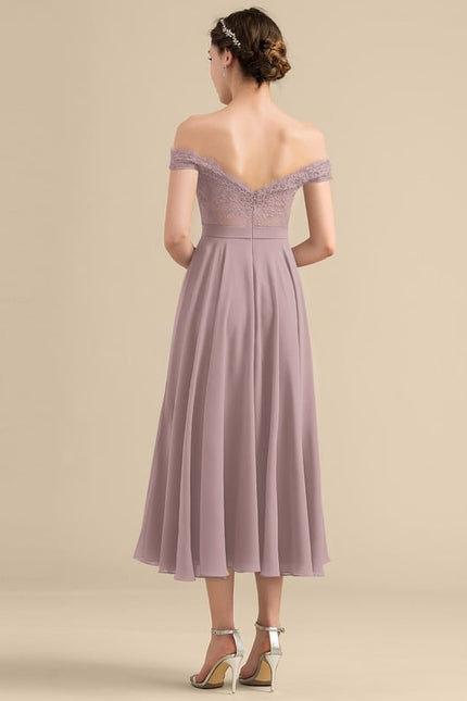 Robe Trapèze Rêve Lavande - gallery 4