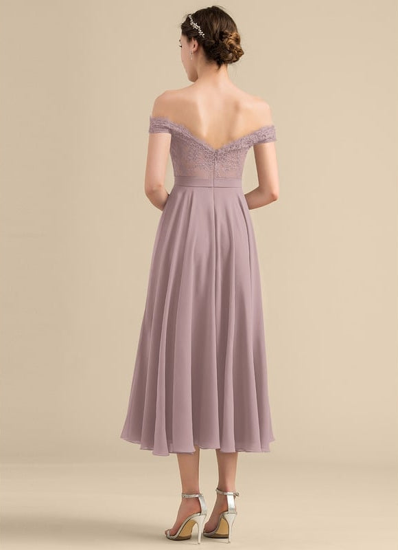 Robe Trapèze Rêve Lavande - gallery 4