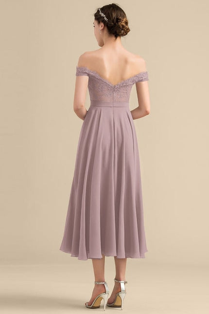 Robe Trapèze Rêve Lavande - gallery 4