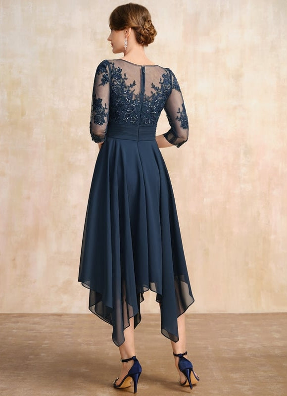 Robe Trapèze Nuit Envoûtante - gallery 5