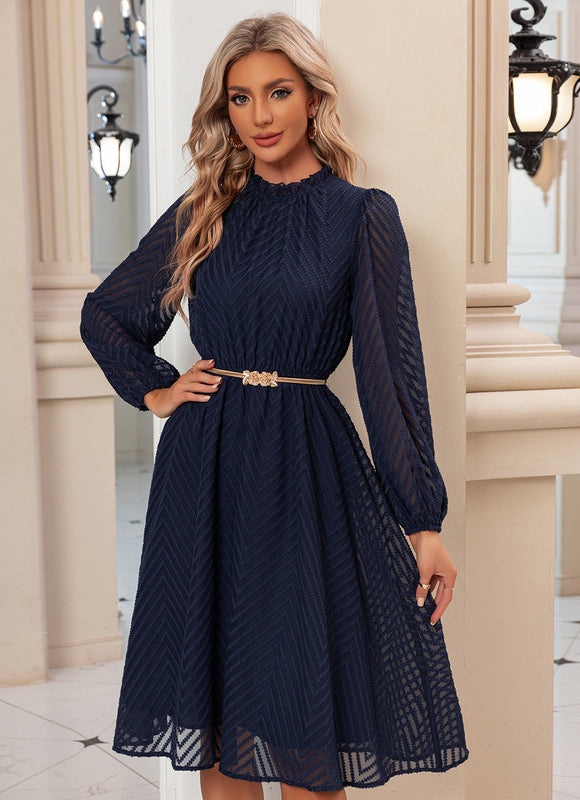 Robe Trapèze Ombre Décume - gallery 5