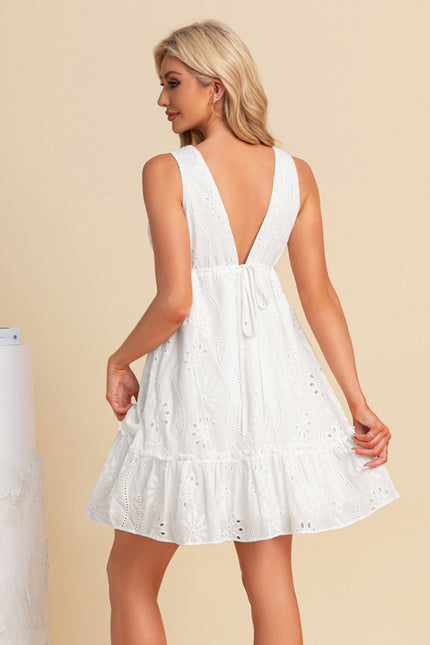 Robe Trapèze Coton Épure - gallery 4