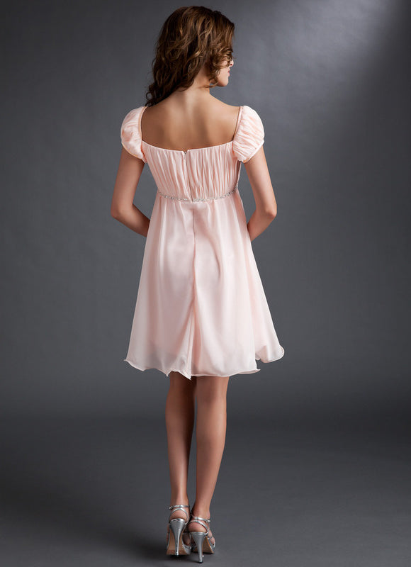 Robe Trapèze Douceur Pêche - gallery 5