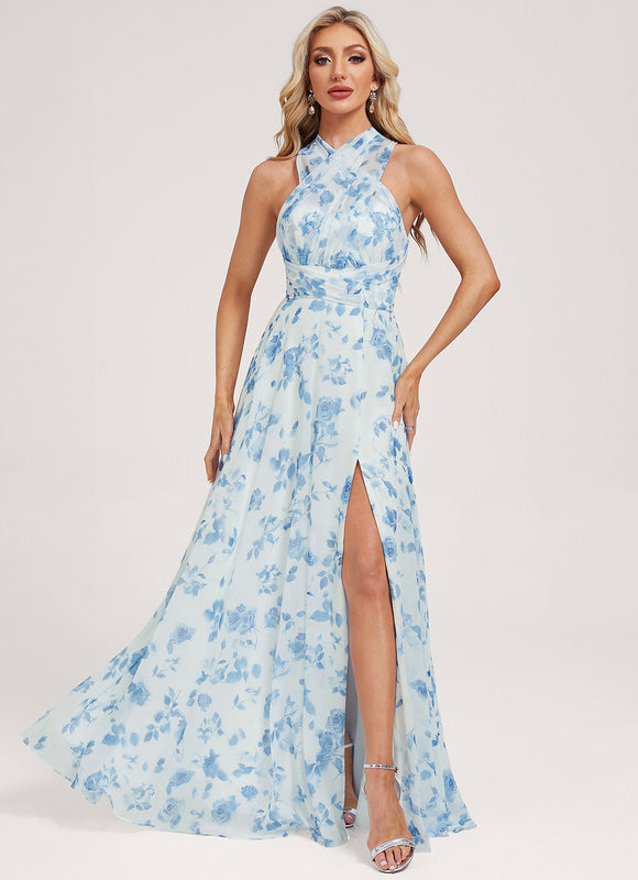 Robe Trapèze Fluide Bordeaux - gallery 6